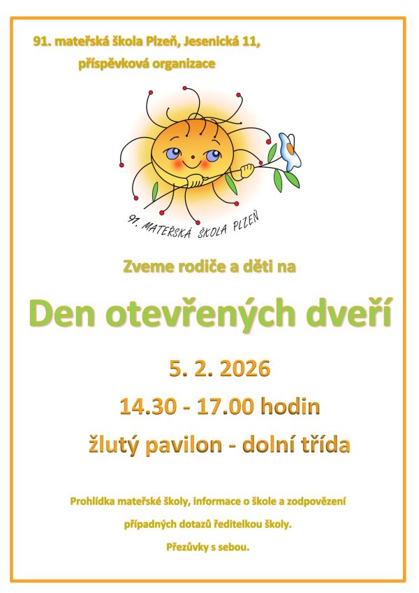 Den otevřených dveří 2025 - plakát